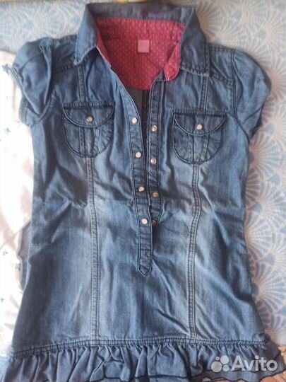 Лонгслив для девочки 128