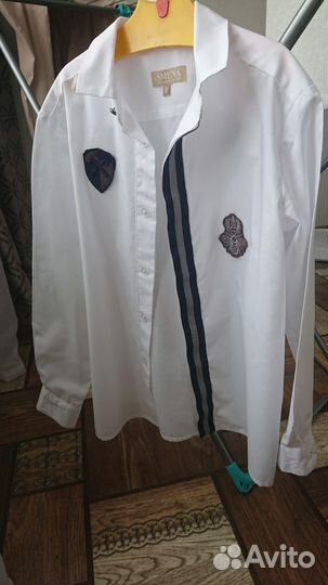 Рубашка белая, 152