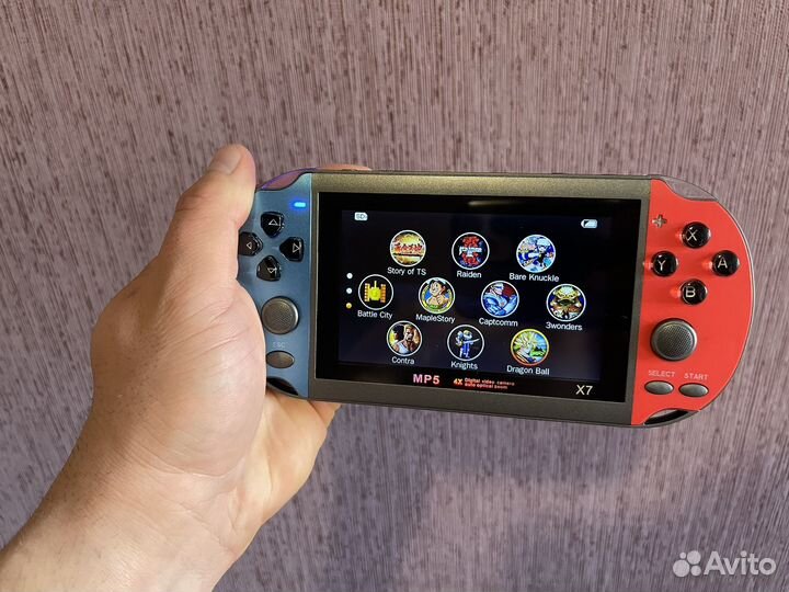 Портативная игровая приставка X7
