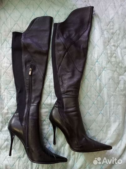 Сапоги женские 38-39 размер б/у