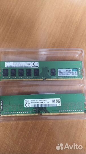 Оперативная память ddr4 8gb(2 шт)