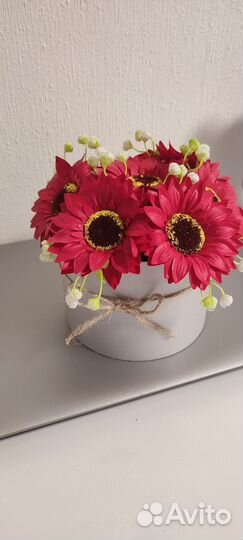 Букеты из мыльных цветов