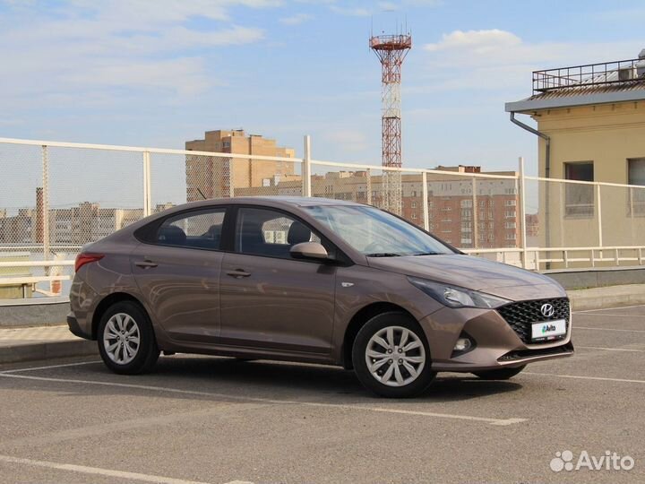 Hyundai Solaris 1.6 МТ, 2021, 68 688 км