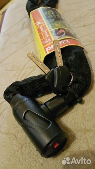 Новая вело мото цепь profex противоугонная