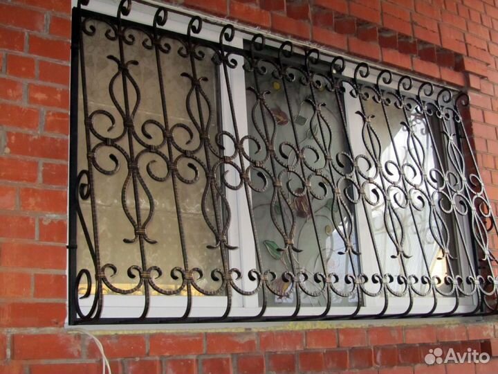 Решетки на окна, двери и балконы