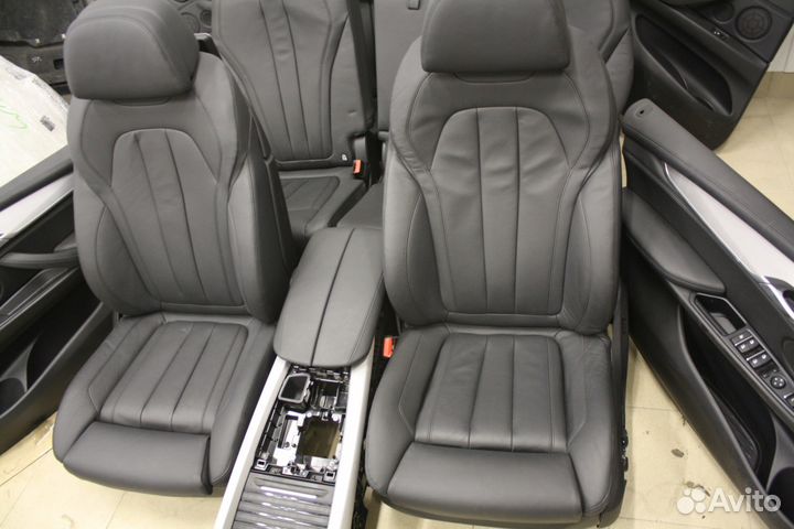 Комфортный салон BMW F15 X5 мониторы + 3-й ряд