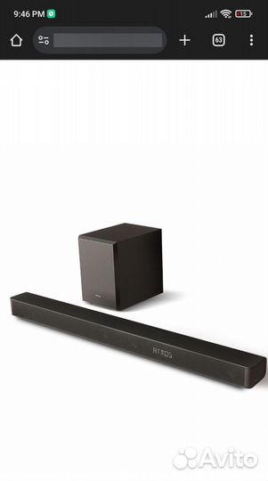 Саундбар hisense hs212f