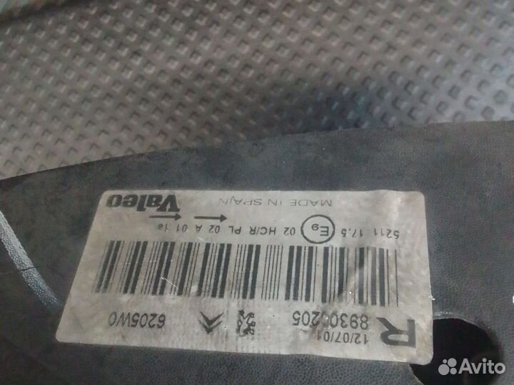 Фары Ситроен Ксара Пикассо