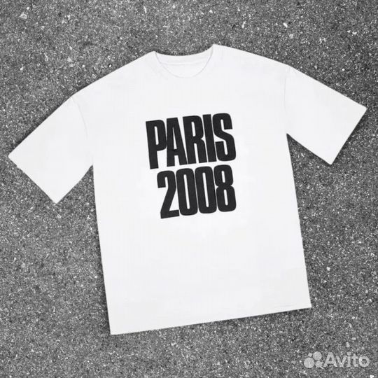 Футболка y2k Paris 2008