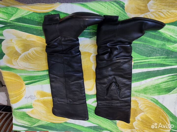 Сапоги ботфорты