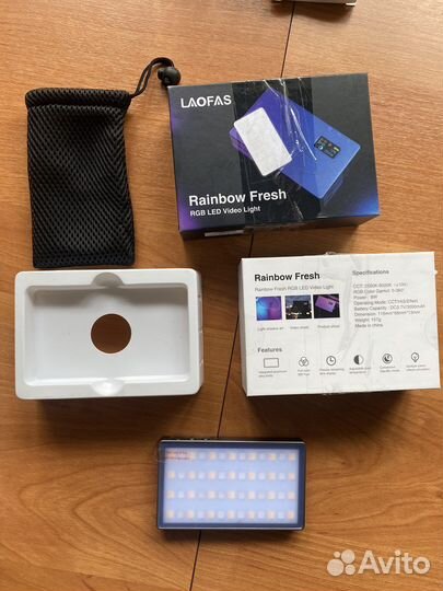 Портативный фото видео свет