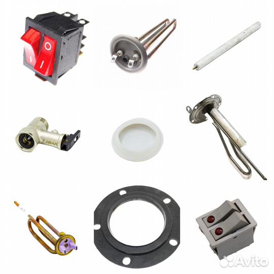 Запчасти для водонагревателей в ассортименте