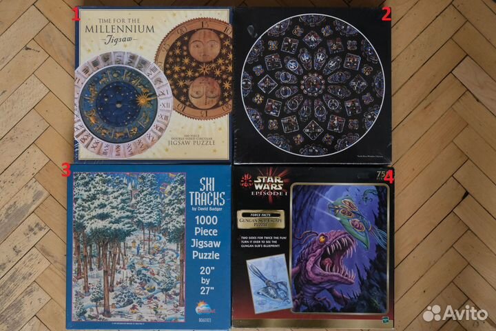 Пазлы Past Times SunsOut Jumbo MasterPieces Educa