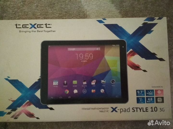 Планшет texet