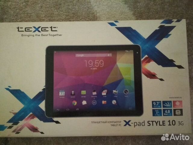 Планшет texet