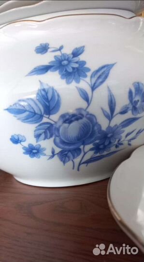 Столовый сервиз ГДР.Фарфор Кольдиц