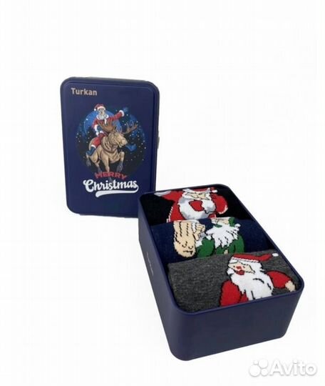 Носки новогодние мужские 41-46 р-р