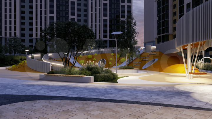 1-к. квартира, 38,8 м², 9/17 эт.