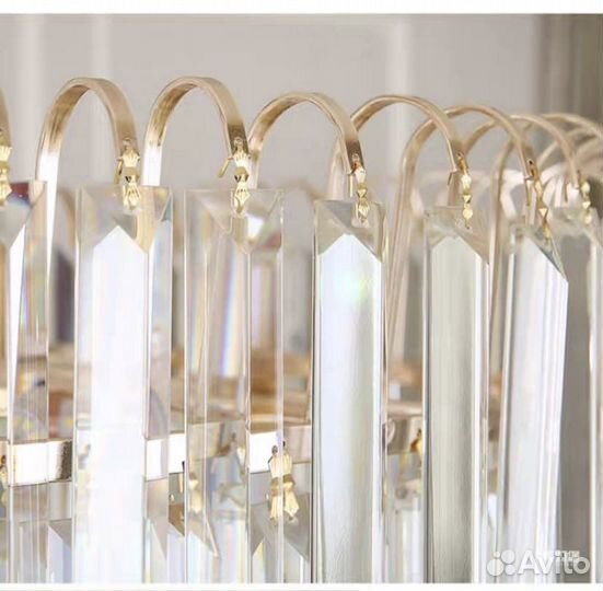 Люстра хрустальная большая