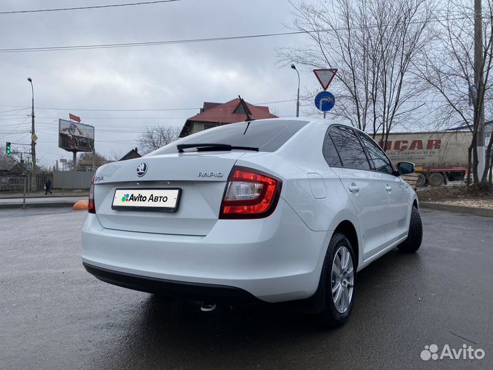 Skoda Rapid 1.6 МТ, 2019, 90 000 км