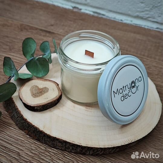 Соль для ванны и свеча ручной работы в подарок