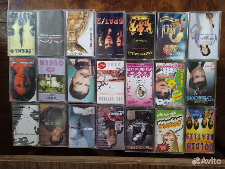 Аудио кассеты с записью