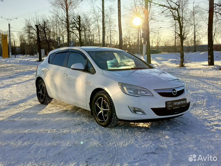 Opel Astra 1.6 МТ, 2011, 124 698 км