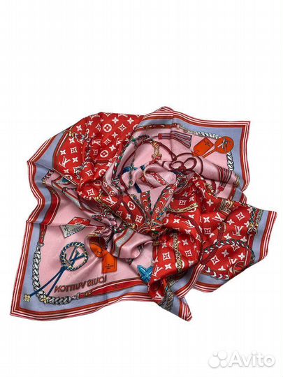 Шелковый платок louis vuitton