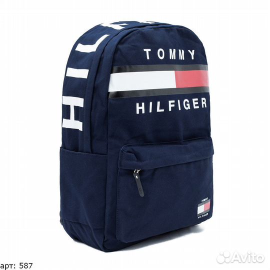 Рюкзак tommy hilfiger синий