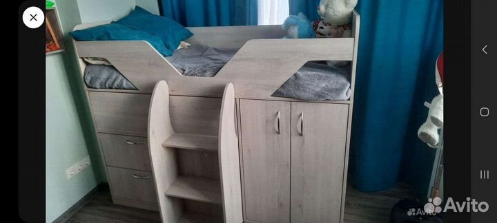 Детская кровать чердак