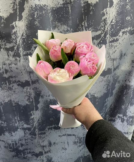 Цветы пионы Розы Букеты 51 101 Роза