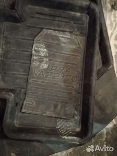 Автомобильные коврики резиновые на ваз 2110