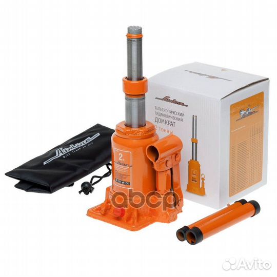 Домкрат телескопич. 2т в сумке (MIN - 161мм/MAX