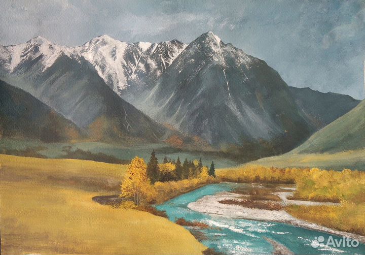 Авторские картины в жанре пейзаж