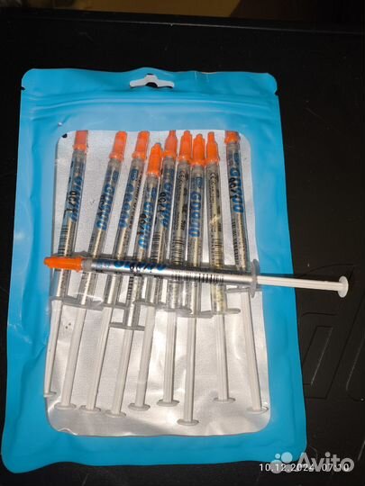 Термопаста GD900 шприц 1грамм