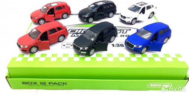 Машинки Модельки (металл)