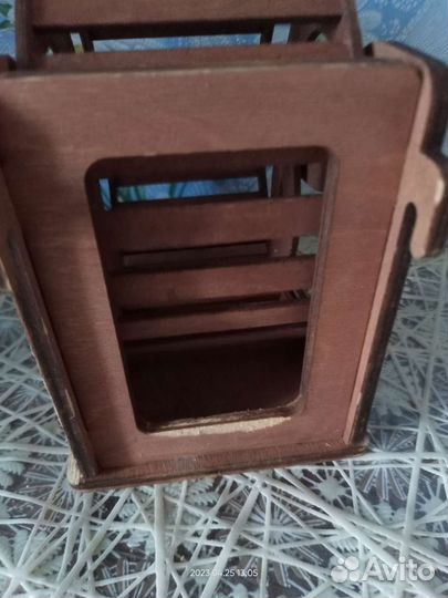 Колесо для грызунов деревянное и пластмассовое