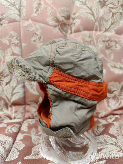 Зимняя шапка для мальчика. Шалуны. Размер 55