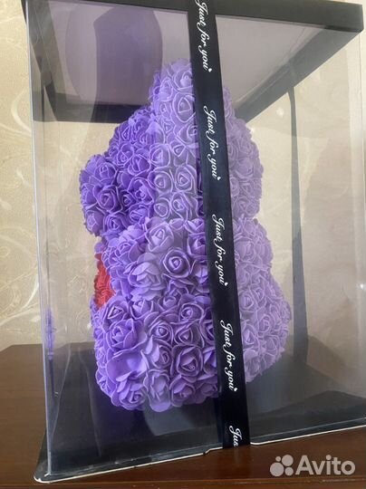 Мишка из роз