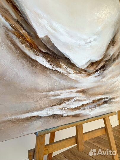 Картина авторская маслом горы