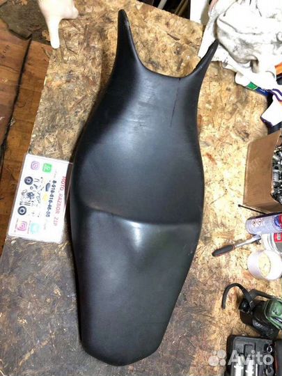 Honda cb600 07-13 седло водительское седенье