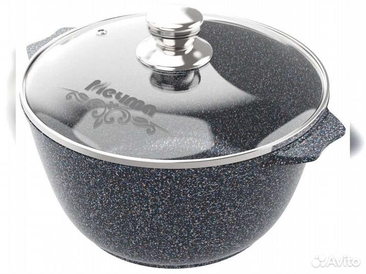 Кастрюля 5л Гранит star