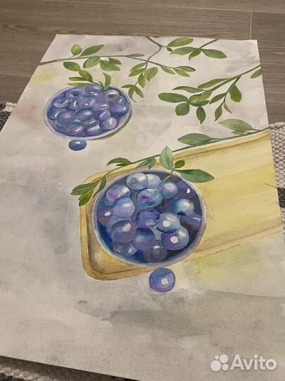 Акварельные рисунки