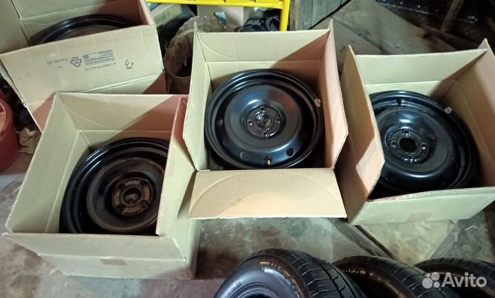 Колёсный диск LADA vesta штампованный 4шт