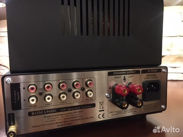 Ламповый усилитель Synthesis Roma 96DC