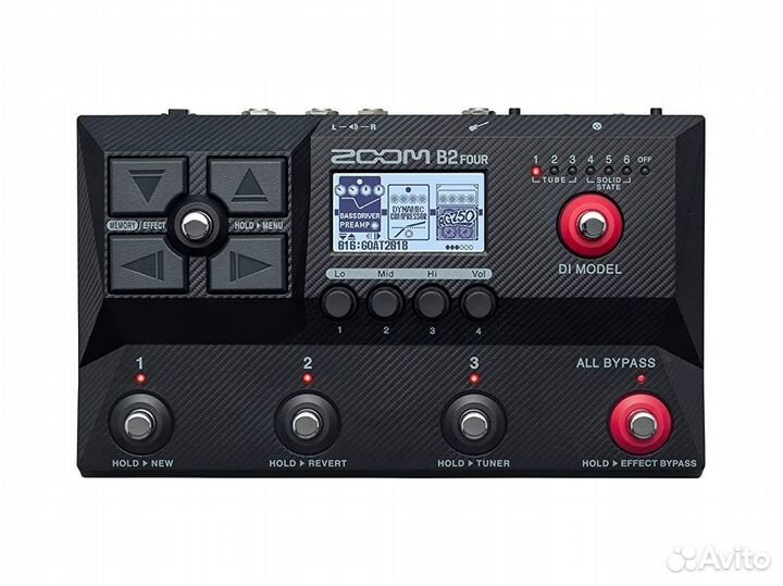 Zoom B2 Four басовый процессор