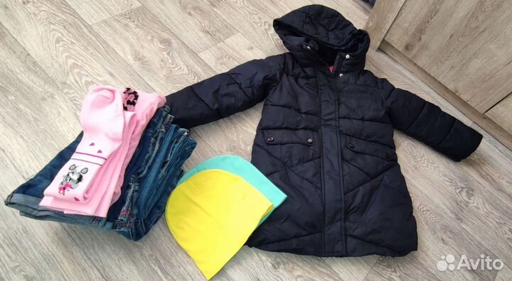 Детские вещи пакетом для девочек 98- 104