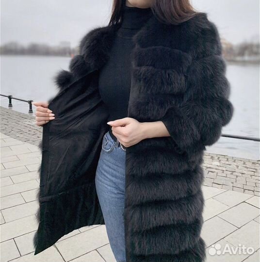 Шуба трансформер из песца