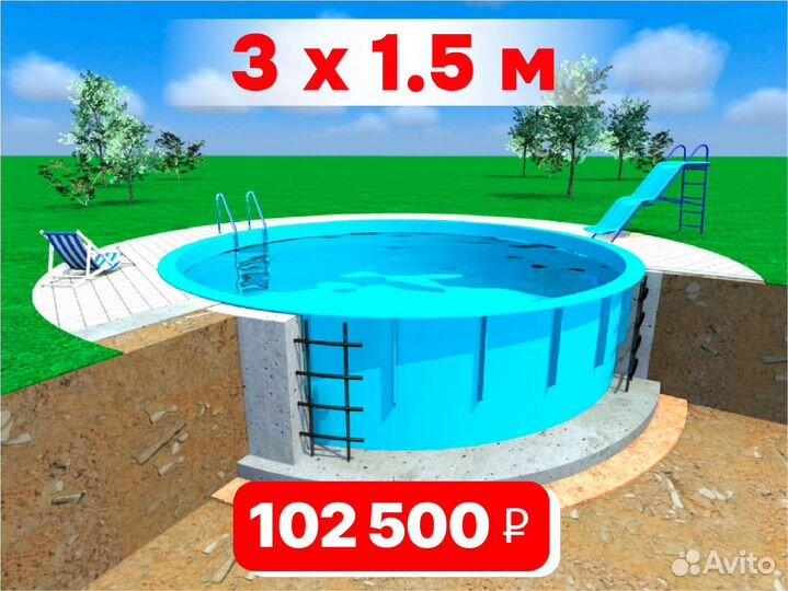 Чаши бассейны и др