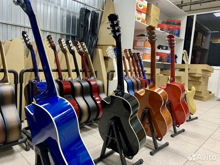Акустическая гитара новая + доставка